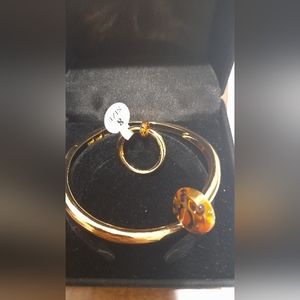 Fashion desighn set of bracelet and aring